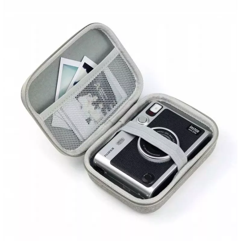 LOVEINSTANT Custodia protettiva per Fujifilm Instax Mini Evo, LiPlay, Link 2, Link SE - grigio