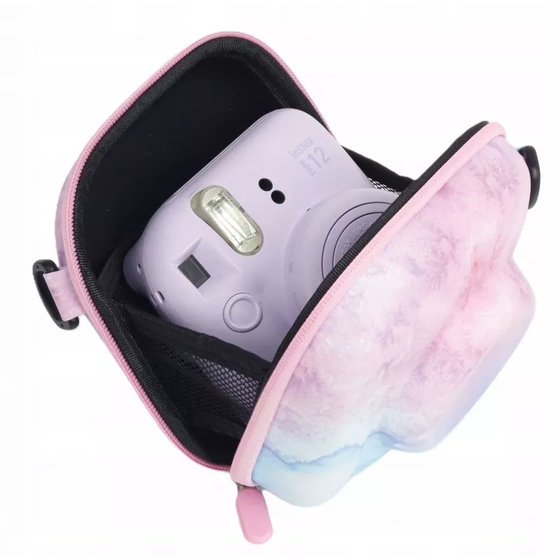 LOVEINSTANT Custodia protettiva per Fujifilm Instax Mini 99 12 11 9 8 7+ 40 - Pink Cloud
