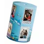 LOVEINSTANT Cornice portafoto pieghevole a cubo per 24 stampe Instax Mini - Sea Blue