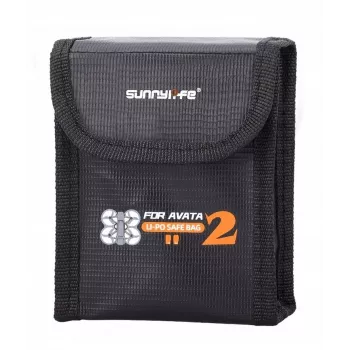 Sunnylife Borsa ignifuga per batteria DJI Avata 2 (contiene 2 batterie) AT2-DC782-2