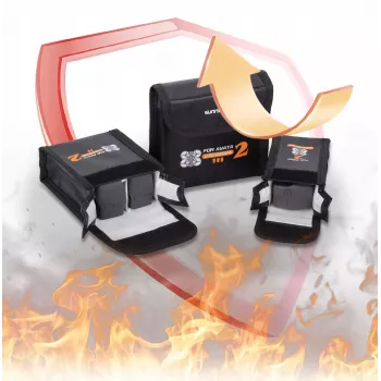 Sunnylife borsa ignifuga per 3x batterie DJI Avata 2 AT2-DC783-3