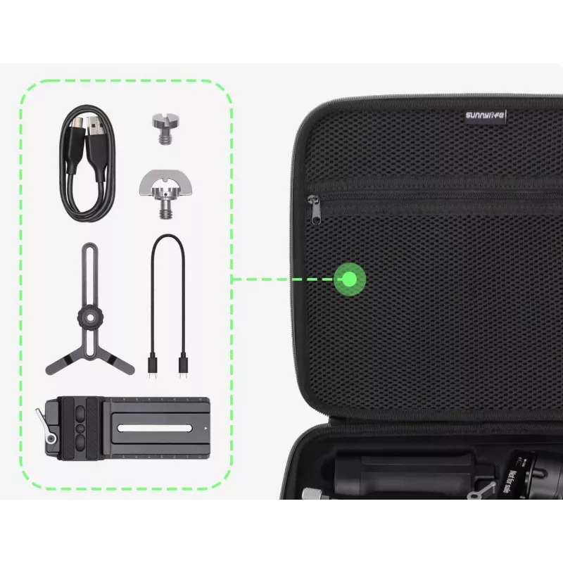 SUNNYLIFE Custodia rigida per gimbal DJI RS 4 - nero
