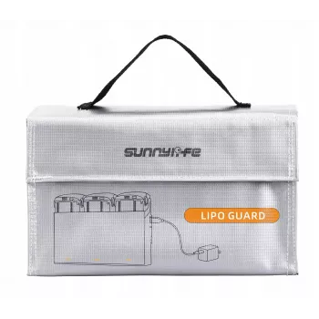 SUNNYLIFE Valigia rigida per 3 batterie drone e caricabatterie compatibile con DJI Mini 4K, Air 3, Avata 2, DC830-S