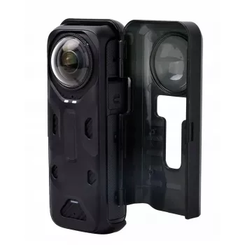 SUNNYLIFE Custodia protettiva rigida per action camera Insta360 X4 - nero