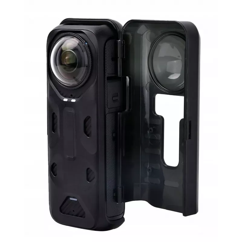 SUNNYLIFE Custodia protettiva rigida per action camera Insta360 X4 - nero