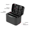 PULUZ Caricabatterie USB doppio per Insta360 X4 - PU999B