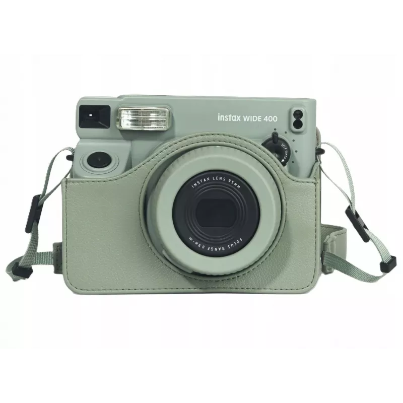 LOVEINSTANT Borsa per fotocamera per Fujifilm Instax Wide 400 - verde