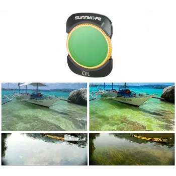 SUNNYLIFE Filtro polarizzatore circolare CPL MC multistrato per DJI Osmo Pocket 3 OP3-FI854-C