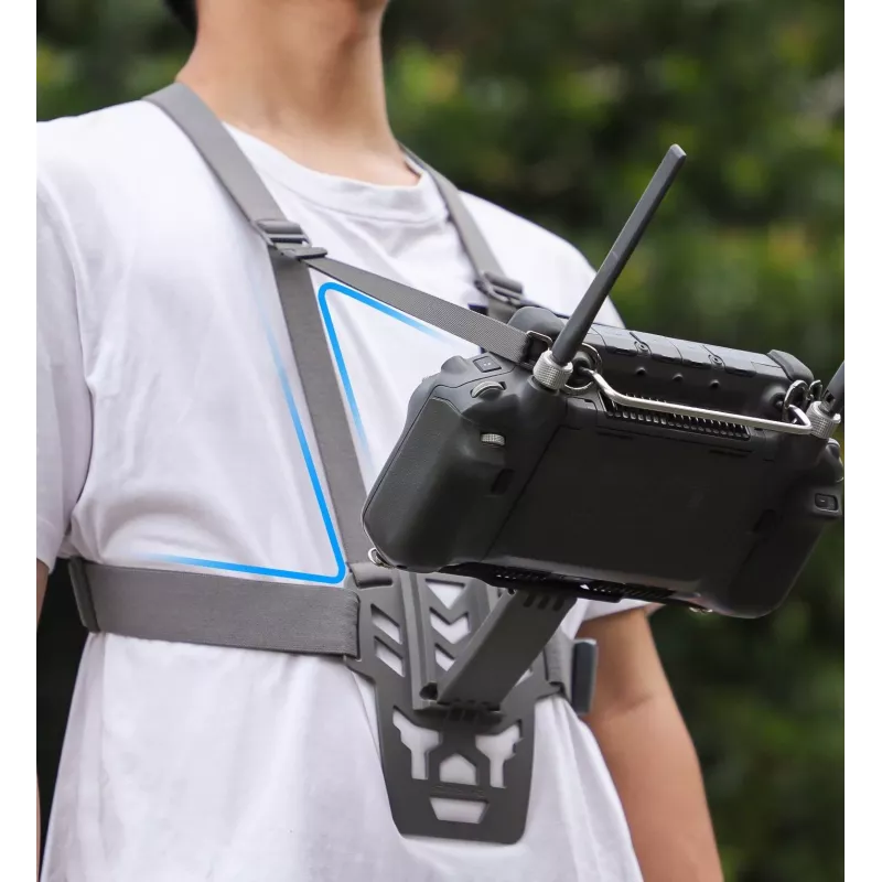 Cinghia per torace SUNNYLIFE per radiocomando DJI RC Plus - nero