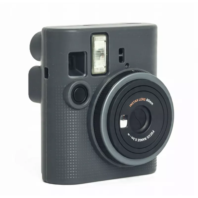 Custodia protettiva in silicone LOVEINSTANT per Fujifilm Instax Mini 41 - grigio