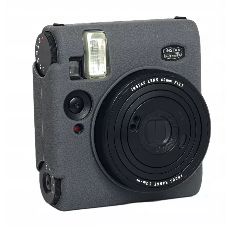 Custodia protettiva in silicone LOVEINSTANT per Fujifilm Instax Mini 99 - grigio
