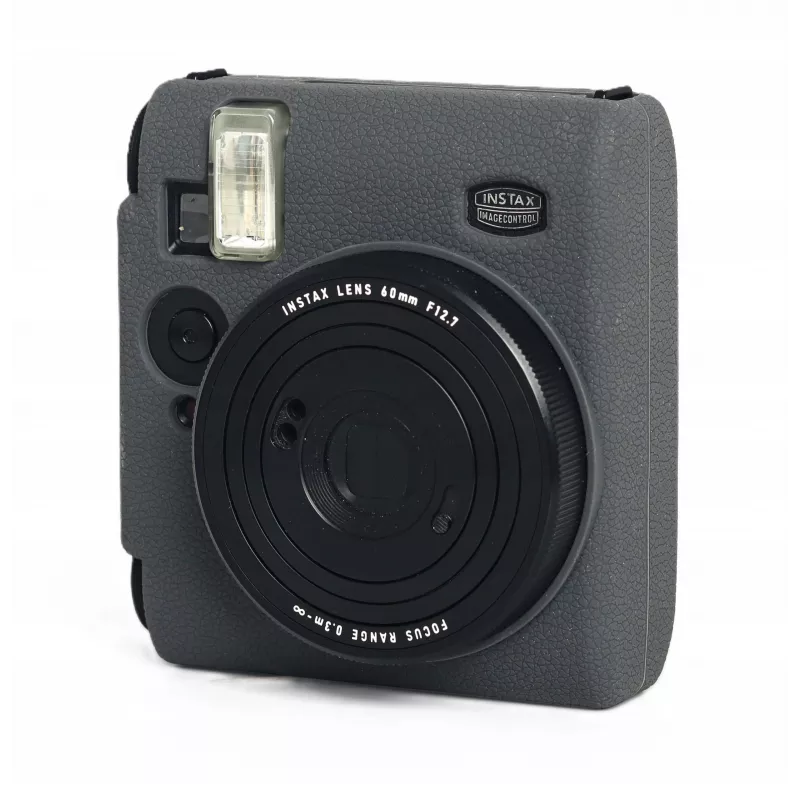 Custodia protettiva in silicone LOVEINSTANT per Fujifilm Instax Mini 99 - grigio