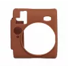 Custodia protettiva in silicone LOVEINSTANT per Fujifilm Instax Mini 99 - marrone