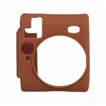 Custodia protettiva in silicone LOVEINSTANT per Fujifilm Instax Mini 99 - marrone