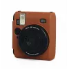 Custodia protettiva in silicone LOVEINSTANT per Fujifilm Instax Mini 99 - marrone