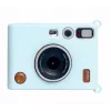 Custodia protettiva in silicone LOVEINSTANT per fotocamera Fujifilm Instax Mini Evo - blu