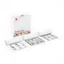 Phomemo 3x rotolo di carta per etichette adesive termiche bianco 110mm per Phomemo M832 M04S M04AS / Q22-RMS10-107