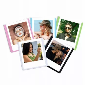 LOVEINSTANT Set da 5 cornici magnetiche per Polaroid Go - colori assortiti