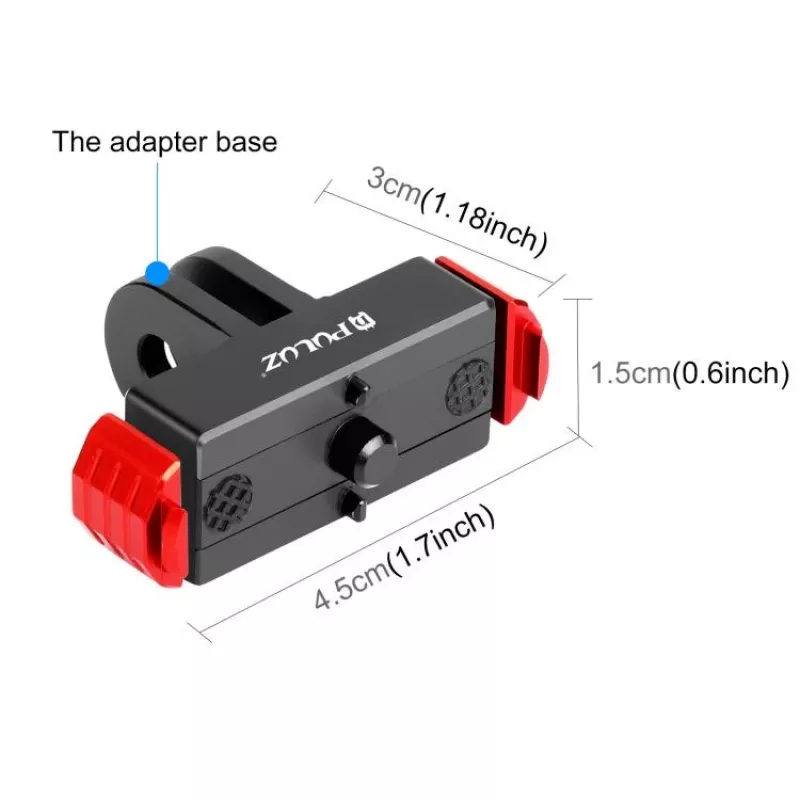 PULUZ Supporto magnetico a sgancio rapido per GoPro Hero 13 Black / PU712R