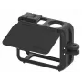 SUNNYLIFE Supporto frame + copriobiettivo per DJI Osmo Action 5 Pro / 4 / 3 - nero