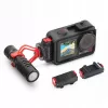 SUNNYLIFE Supporto adattatore per DJI Osmo Action 5 Pro / 5 / 4 / 3 - slitta a caldo ISO - nero