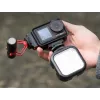 SUNNYLIFE Supporto adattatore per DJI Osmo Action 5 Pro / 5 / 4 / 3 - slitta a caldo ISO - nero