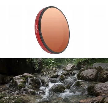 SUNNYLIFE Filtro ibrido 2in1 polarizzante PL ND64 per DJI Osmo Action 5 Pro / 5 Pro / 4 / 3 FI903-64P