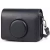 LOVEINSTANT Kit 2-in-1 custodia protettiva e vetro temperato per protezione schermo per Fujifilm Instax Mini Evo - nero