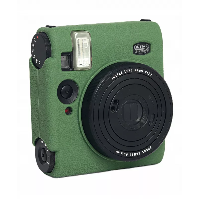LOVEINSTANT Custodia protettiva in silicone per Fujifilm Instax Mini 99 - verde