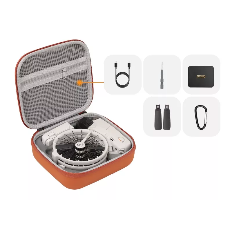 SUNNYLIFE Custodia rigida da trasporto per drone DJI Flip - nero (FP-B957-D)