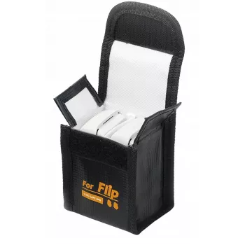 SUNNYLIFE Custodia di sicurezza ignifuga per batterie per drone DJI Flip - spazio per 2 batterie - FP-DC955-2