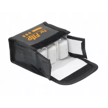SUNNYLIFE borsa ignifuga per 3 batterie DJI Flip