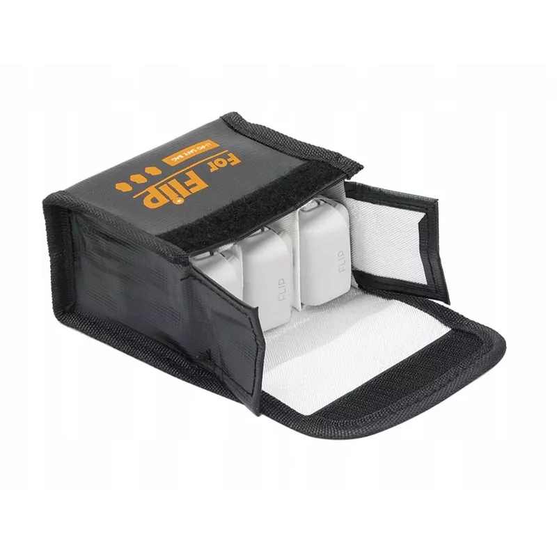 SUNNYLIFE borsa ignifuga per 3 batterie DJI Flip