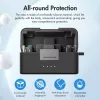 PULUZ Custodia protettiva in silicone per custodia di ricarica DJI Mic Mini - nero
