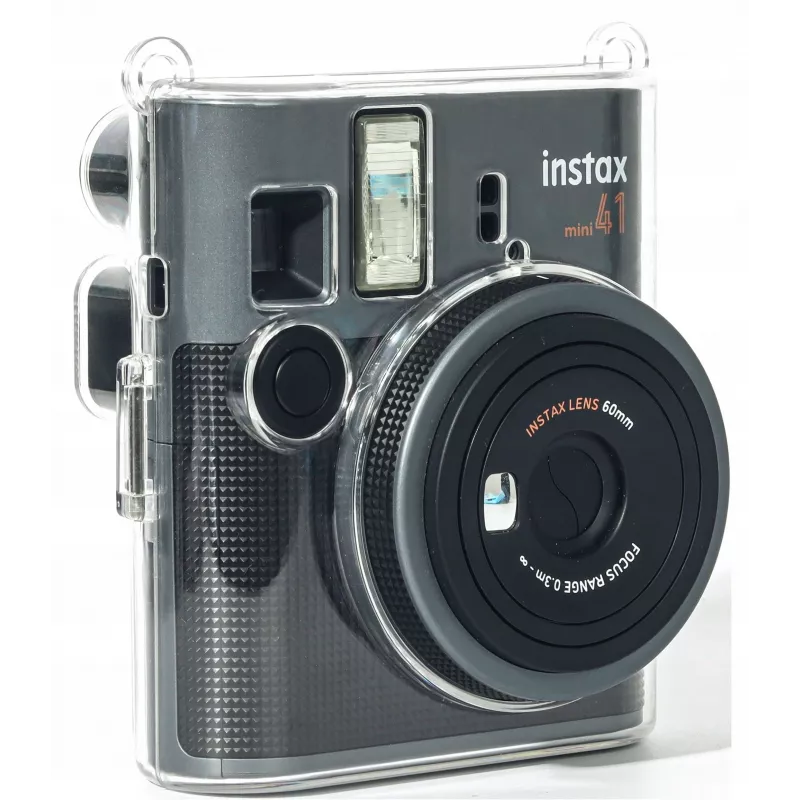 LOVEINSTANT Custodia rigida protettiva per Fujifilm Instax Mini 41 fotocamera - trasparente