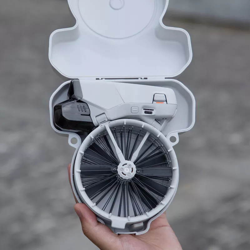 SUNNYLIFE Custodia rigida borsa per DJI Flip drone con tracolla, grigio, FP-SN953-GY