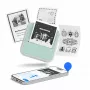 LOVEINSTANT S1 Stampante termica Bluetooth per foto, adesivi, note, etichette, 53mm, 203dpi, verde