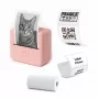 LOVEINSTANT X6 Stampante termica Bluetooth per foto, adesivi, note, etichette, rosa