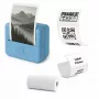 LOVEINSTANT X6 Stampante termica Bluetooth per foto, adesivi, note, etichette, app IA, blu