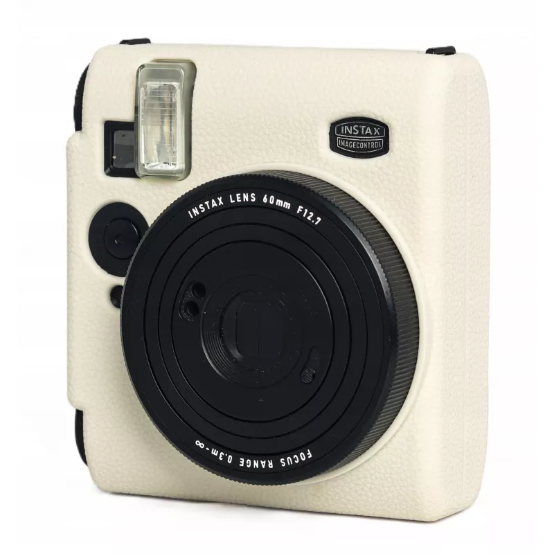LOVEINSTANT custodia protettiva in silicone per Fujifilm Instax Mini 99 - bianco
