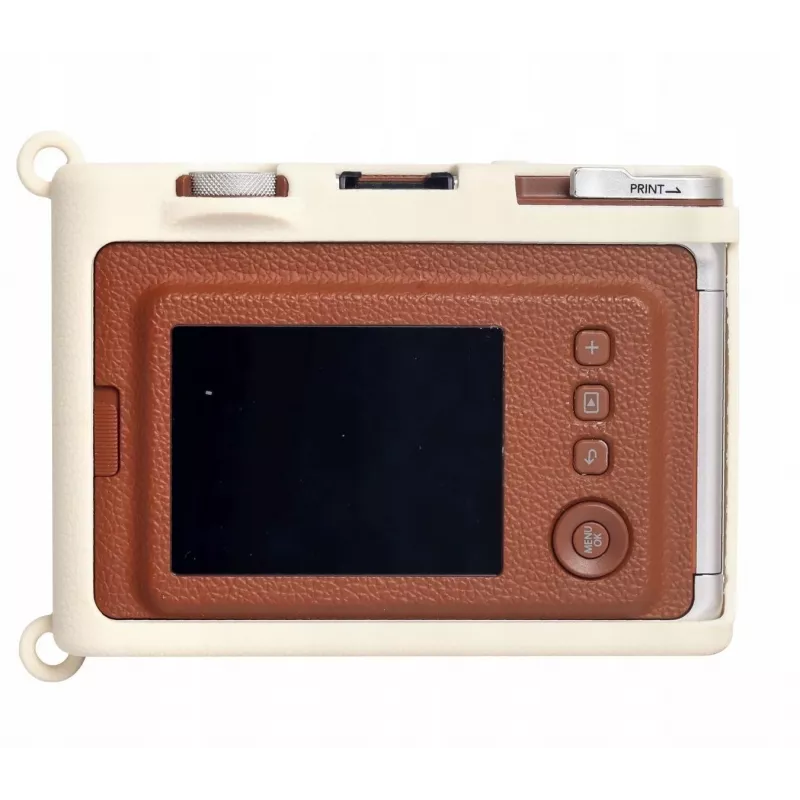 LOVEINSTANT custodia in silicone per Fujifilm Instax Mini Evo - bianco