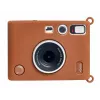 LOVEINSTANT custodia protettiva in silicone per Fujifilm Instax Mini Evo - marrone