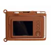 LOVEINSTANT custodia protettiva in silicone per Fujifilm Instax Mini Evo - marrone