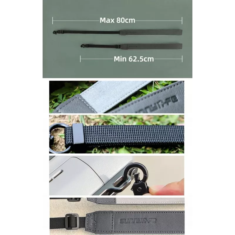 SUNNYLIFE supporto per tracolla al collo per telecomando DJI RC Plus 2 / RC Plus / GS998