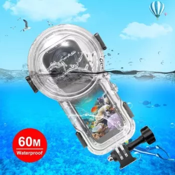 PULUZ custodia subacquea impermeabile fino a 60m per Insta360 X5 / X 5 / Pu756t