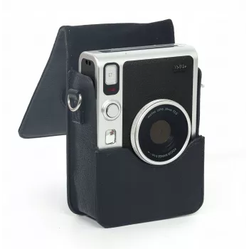 LOVEINSTANT Case Cover Bag per Fujifilm Instax Mini Evo nero / verticale
