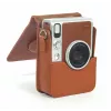 LOVEINSTANT Custodia protettiva per Fujifilm Instax Mini Evo - marrone (verticale)