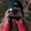 LOVEINSTANT tappo obiettivo in alluminio per Polaroid Now Now+ nero