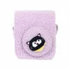 LOVEINSTANT Plush Kitten Case per Fujifilm Instax Mini 12 - viola