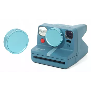 LOVEINSTANT tappo obiettivo in alluminio per Polaroid Now Now+ blu
